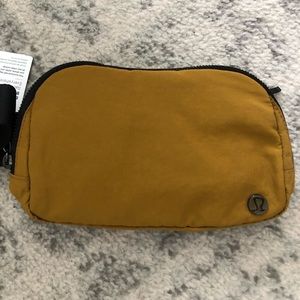 Lululemon mustard yellow crossbody bag